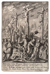 Crucifixión de Wenceslaus Hollar